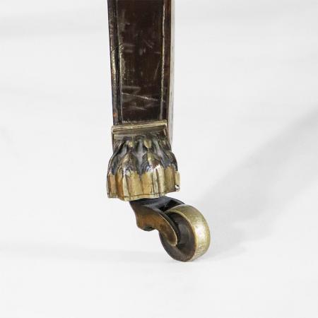 Antiker Esstisch aus Mahagoni