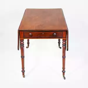 Regency Pembroke Tisch aus Mahagoni