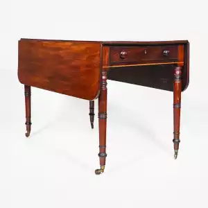 Regency Pembroke Tisch aus Mahagoni