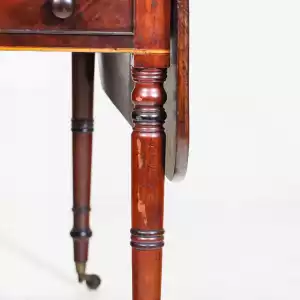 Regency Pembroke Tisch aus Mahagoni