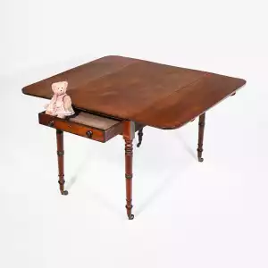 Regency Pembroke Tisch aus Mahagoni