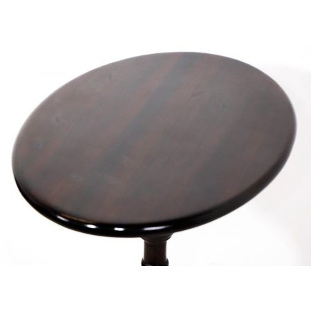 Englischer Tripod Table / Wine Table mit ovaler Tischplatte, in Mahagoni