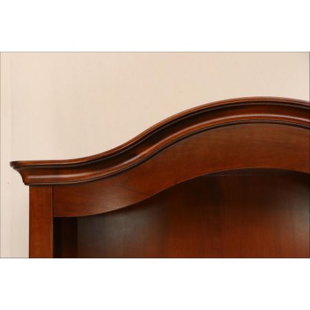 Bücherregal im Queen Anne Stil, in Mahagoni