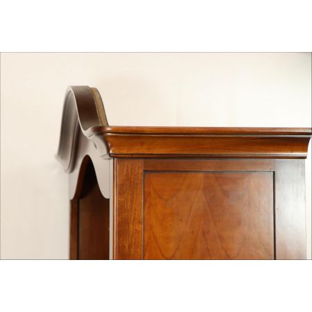 Bücherregal im Queen Anne Stil, in Mahagoni