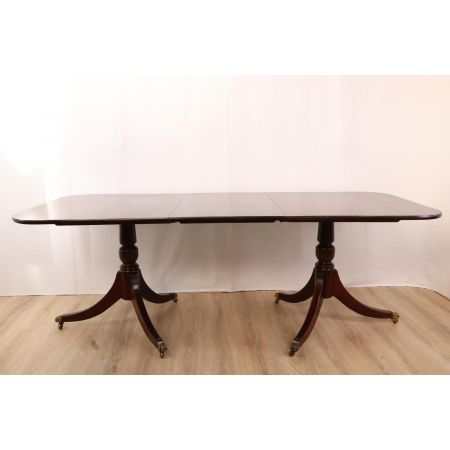 Esstisch Mahagoni Edwardian D-End Dinning Table