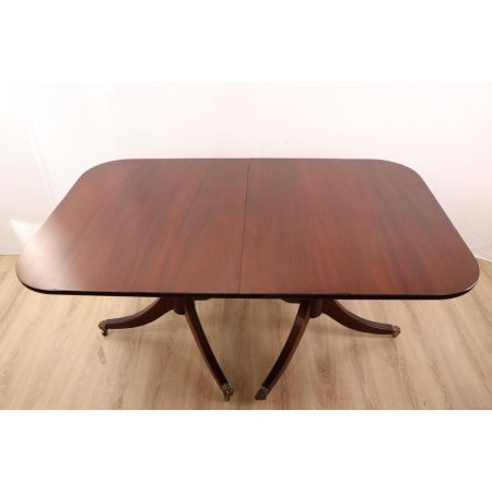 Esstisch Mahagoni Edwardian D-End Dinning Table