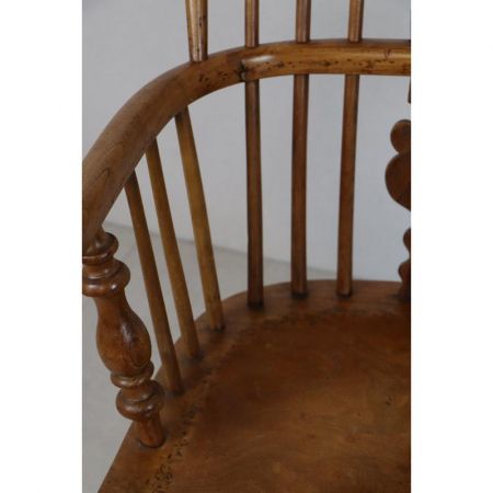 Original Victorian Windsorchair Massivholz Eiche