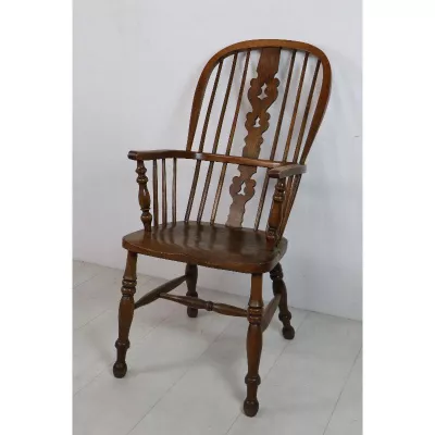 Original Victorian Windsorchair Massivholz Eiche