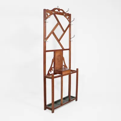  Edwardianischer Garderobenständer