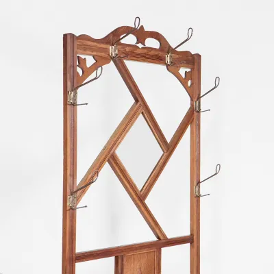  Edwardianischer Garderobenständer