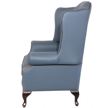Chesterfield Ohrensessel "Grand Queen Anne Chair" Harlequinn