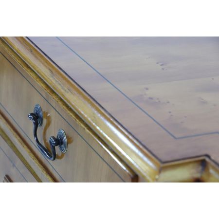 Handgefertigtes englisches Sideboard, 4-türig, in Eibe
