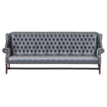 Chesterfield Sofa "Hawkins Buttonseat" 4-Sitzer Original englisch