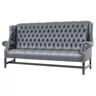 Chesterfield Sofa "Hawkins Buttonseat" 4-Sitzer Original englisch