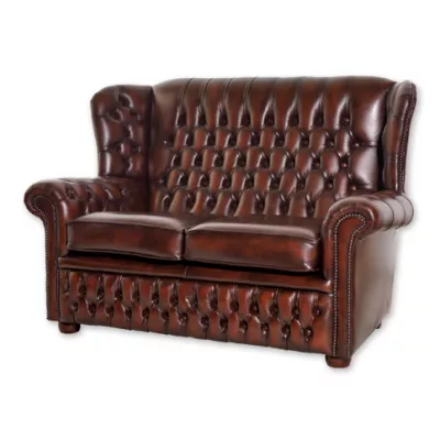 "Henley" 2-Sitzer Original englisches Chesterfield Sofa