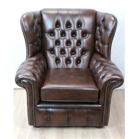Chesterfield Ohrensessel "Henley Chair"