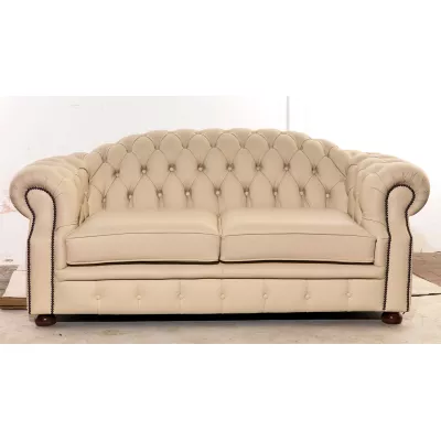 "Brighton" 2-Sitzer Original englisches Chesterfield Sofa