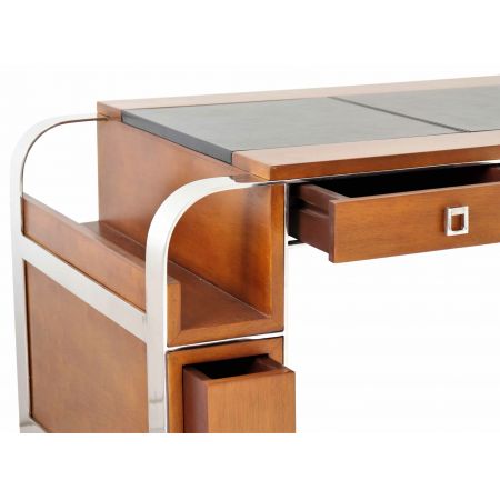 Schreibtisch "Inox II" Art Deco Style