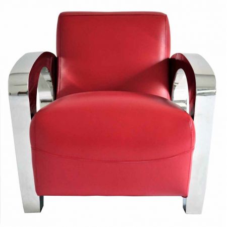 "Club Sydney inox" Clubsessel