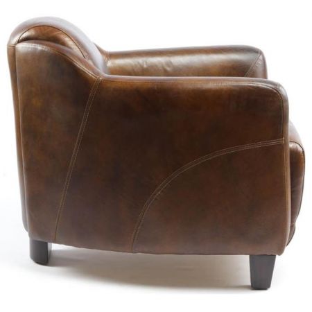 Original französischer Clubsessel Echtleder "Classic Gent" Sofort Lieferbar