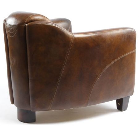 Original französischer Clubsessel Echtleder "Classic Gent" Sofort Lieferbar