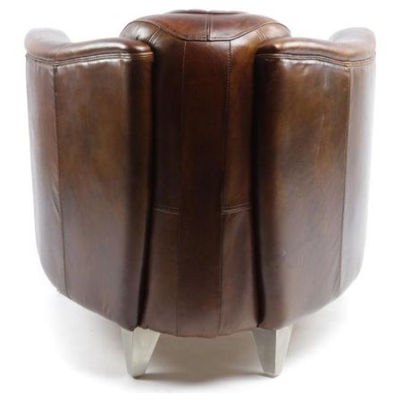 Vintage Sessel Ledersessel französisch Clubsessel "Sporster"