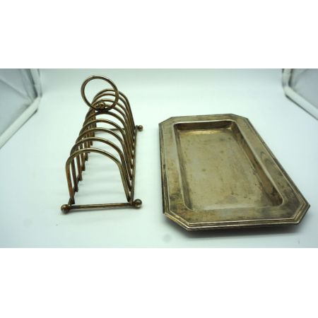 Toastständer mit Schale, Frankreich