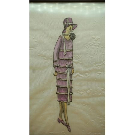 Bild Seide 20er Jahre Vintage 