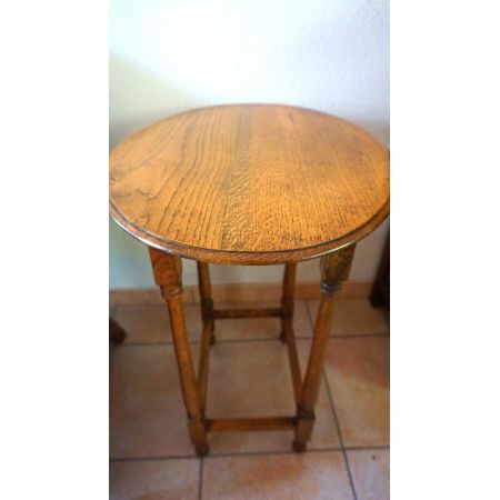 Englischer ovaler Beistelltisch Eiche