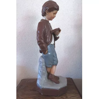 Junge Figur Gips