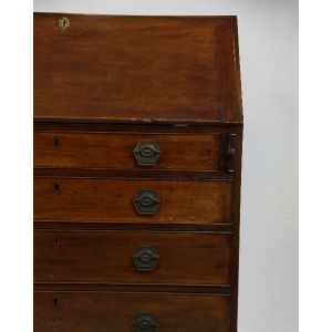 Antiker Bureau/ Massivholz-Sekretär aus Mahgoni