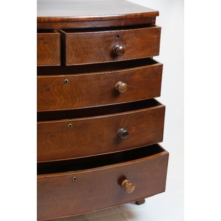 Kommode Massivholz Mahagoni Victorian 1860