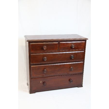 Massivholz Mahagoni Kommode aus dem 19. JH