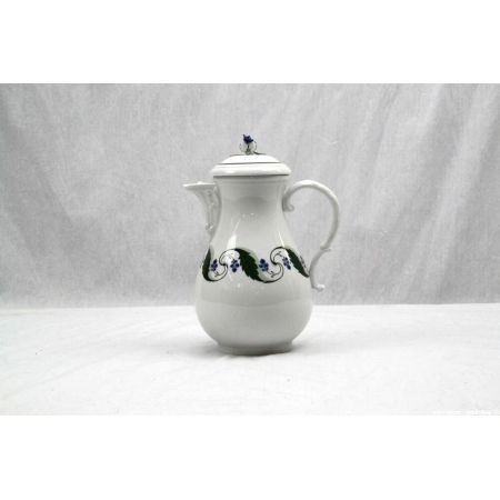 Porzellan Kanne mit Deckel