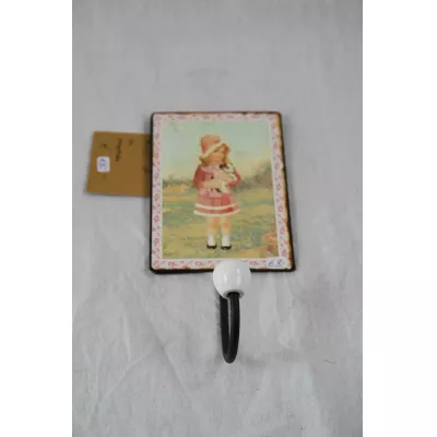 Blechschild mit Haken "Heidi"