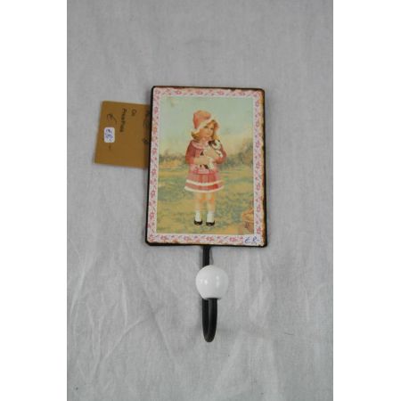 Blechschild mit Haken "Heidi"