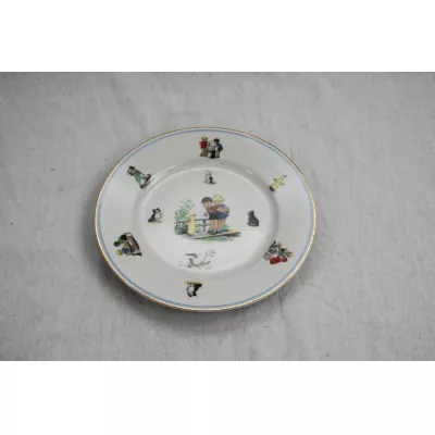 Kinderteller von Limoges "Ente"