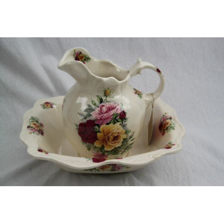 Schüssel mit Kanne Set