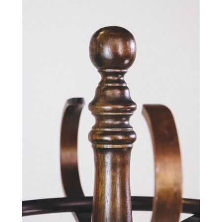 Kleiderständer / hallstand restauriert im Cafehouse-Stil aus Bendwood