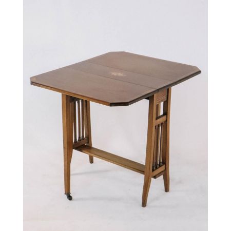 Antiker ausklappbarer Tisch / Sutherland Table / occasional table aus Mahagoni