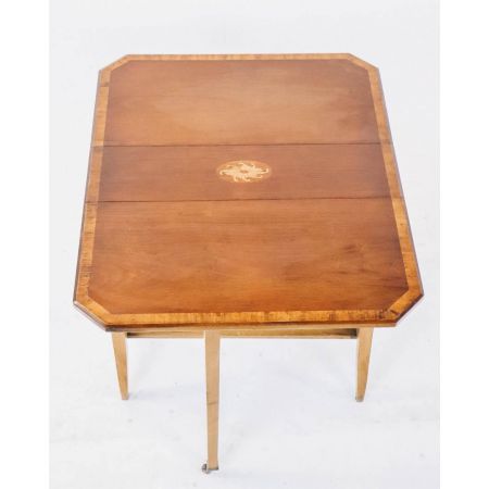 Antiker ausklappbarer Tisch / Sutherland Table / occasional table aus Mahagoni