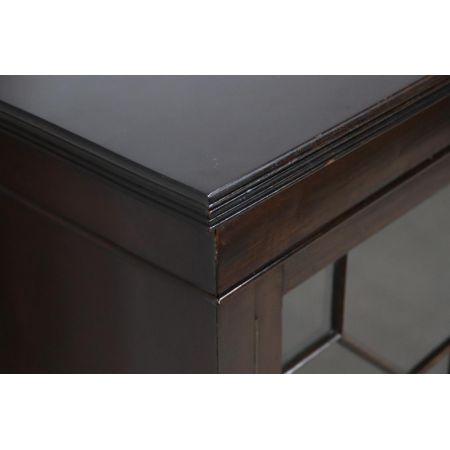 Kleines Display Cabinet / Bookcase im Regency Stil, in Mahagoni