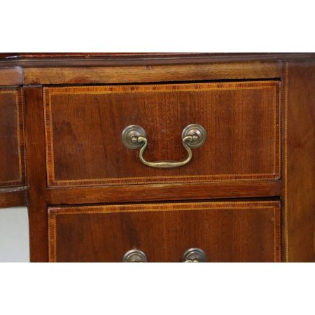 Kleines englisches Sideboard mit Rollen, in Mahagoni - sofort lieferbar
