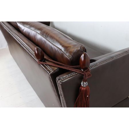 Chesterfield Sofa "Knoll" extra groß, sofort lieferbar