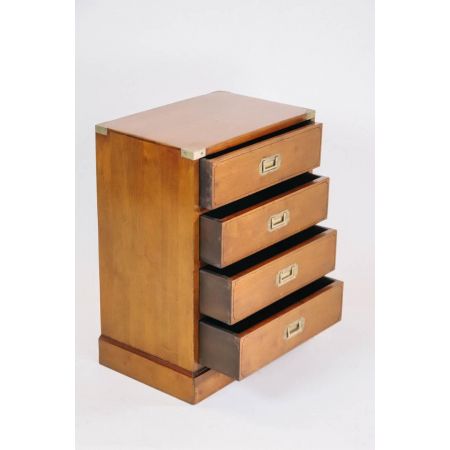 Massivholz Kommode aus Mahagoni im Marine-Stil