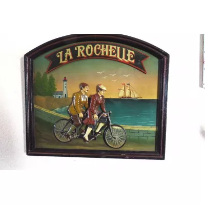 LA ROCHELLE-Vintage-Pub Sign