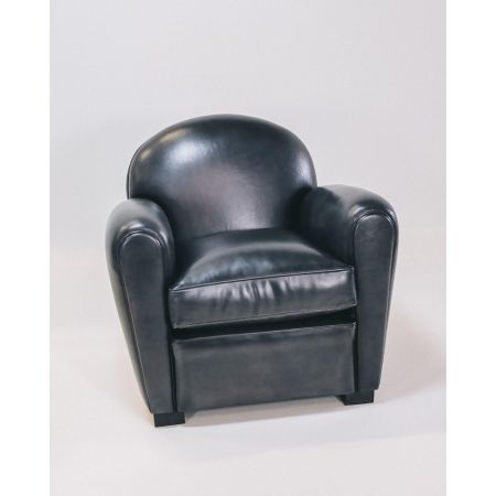"Las Vegas" Clubsessel in Classic Grey, Art Déco Clubchair, Loungesessel