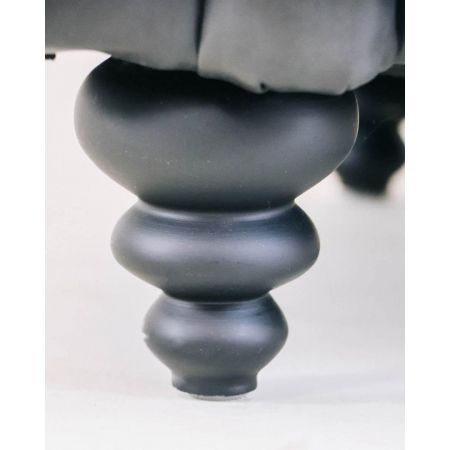 Vintage Clubsessel aus Kunstleder im Chesterfield Stil