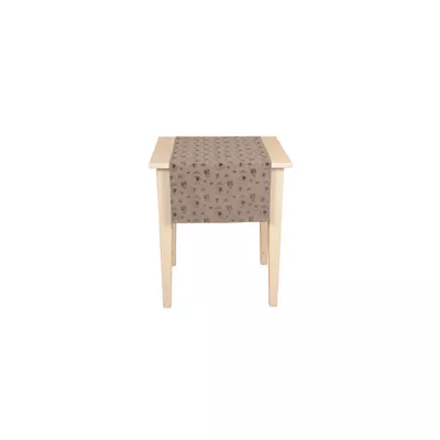 Clayre & Eef Schöner Tischläufer braun 50*160cm