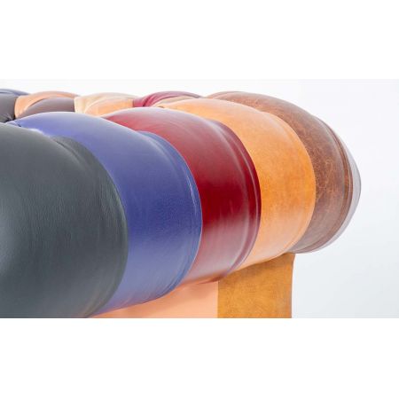 "London Fun"Chesterfield Sofa, 3-Sitzer